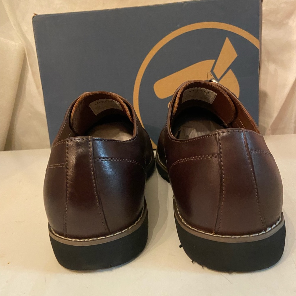 Prope’t brown leather or tho lite men’s dress shoes various sizes NIB - Picture 3 of 8